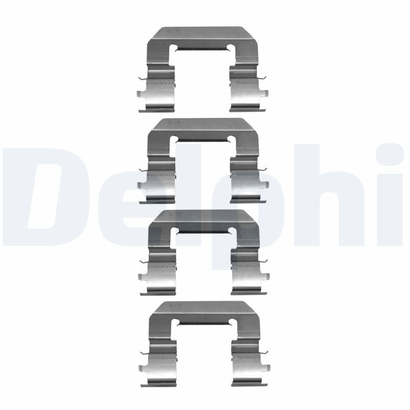 Sada příslušenství, obložení kotoučové brzdy DELPHI LX0667