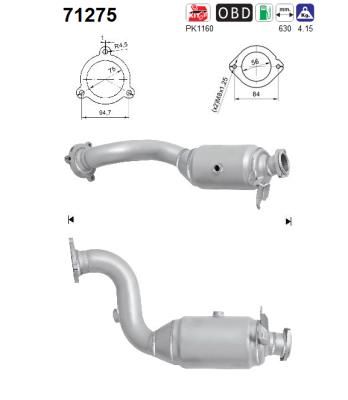 Katalizator AS 71275