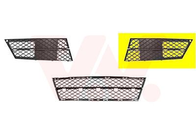 Grille de ventilation, pare-chocs