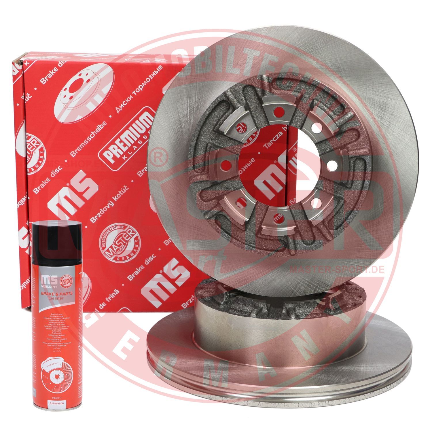 Tarcza hamulcowa MASTER-SPORT GERMANY 24012201871-SET-MSP