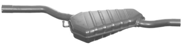 Střední tlumič výfuku IMASAF 13.33.06