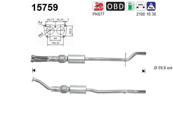 Katalizator AS 15759