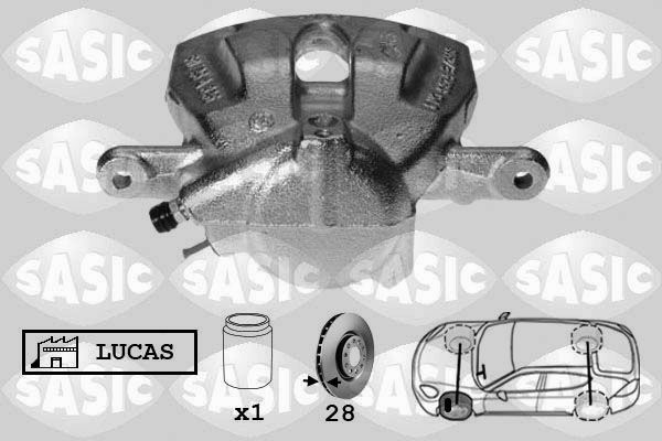 Zacisk hamulca SASIC 6500042