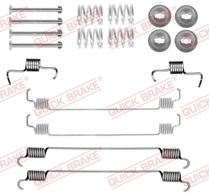 Zestaw dodatków, szczęki hamulcowe QUICK BRAKE 105-0058