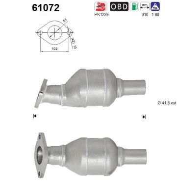 Katalizator AS 61072