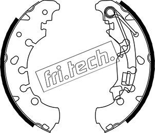 Zestaw szczęk hamulcowych FRI.TECH. 1034.116