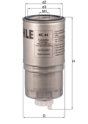 Palivový filtr KNECHT KC 44