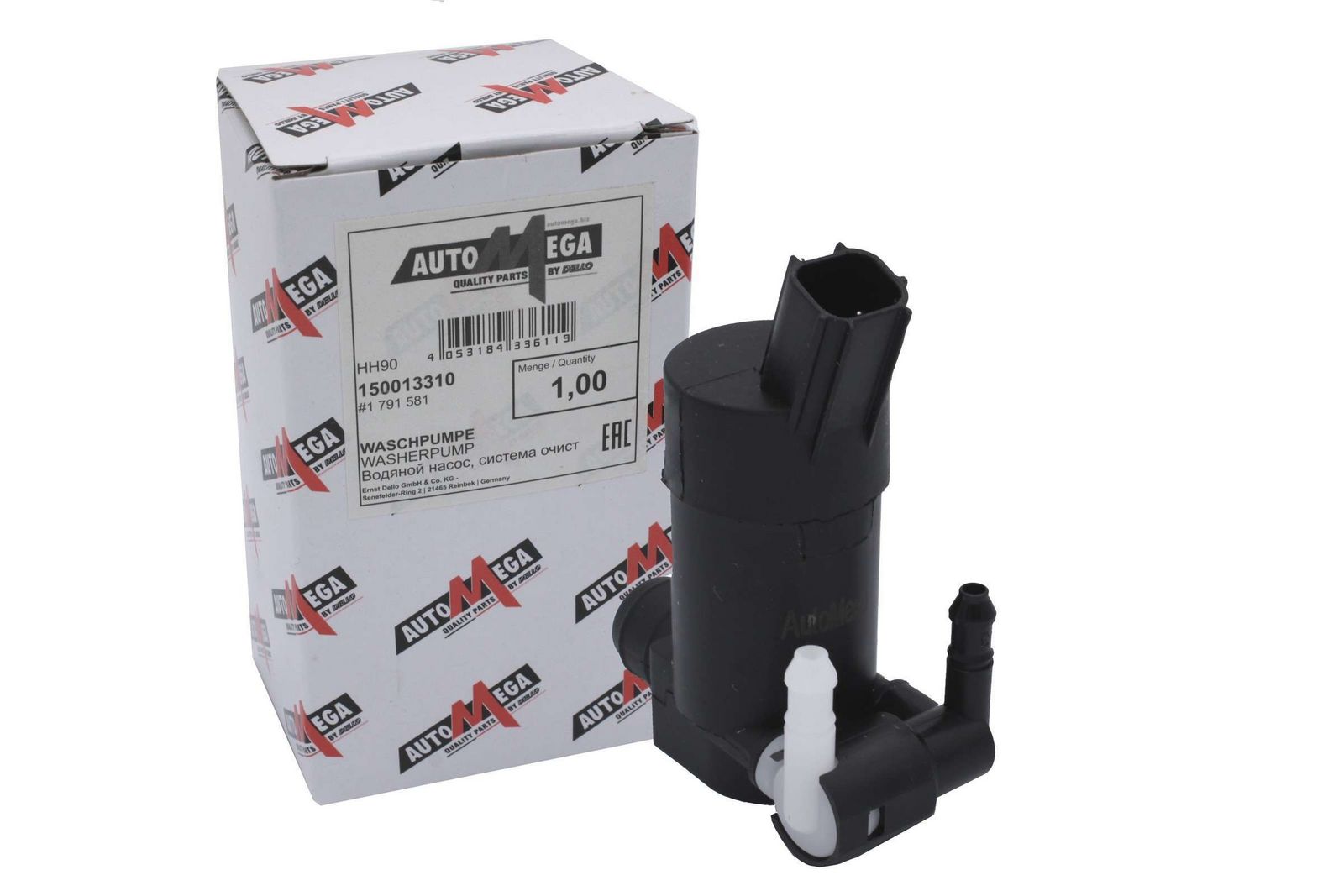 Водяной насос, система очистки окон