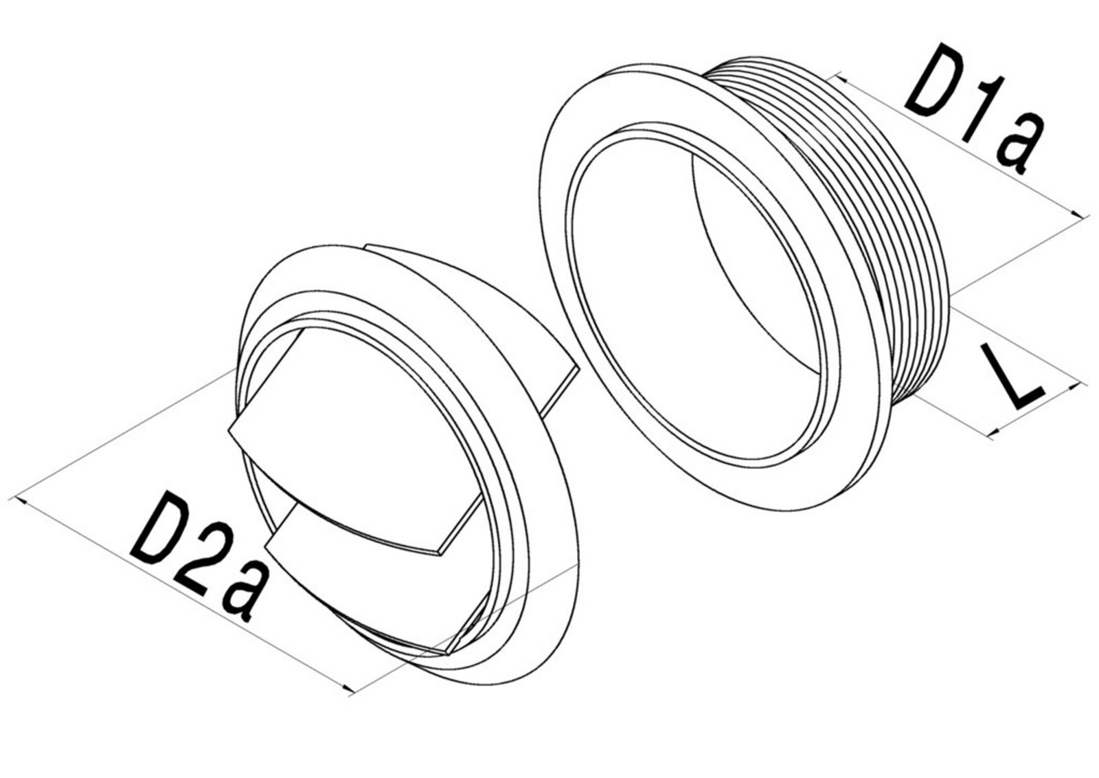 Canal de aer WEBASTO 9012300A