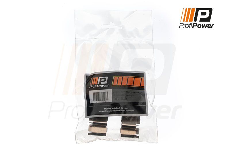 Levně Sada příslušenství, obložení kotoučové brzdy ProfiPower 9B1041