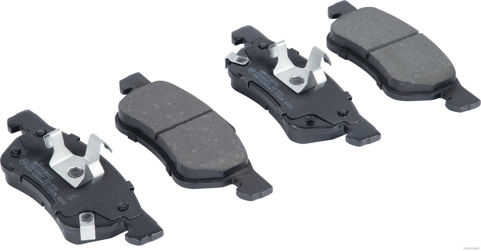 set placute frana,frana disc HERTH+BUSS JAKOPARTS J3600831