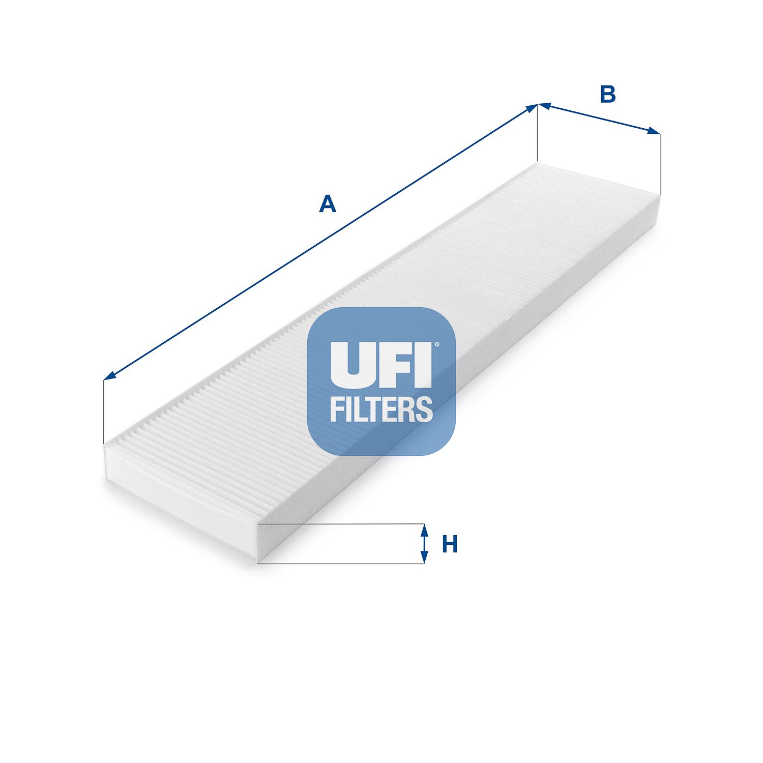 Filtr, vzduch v interiéru UFI 53.017.00
