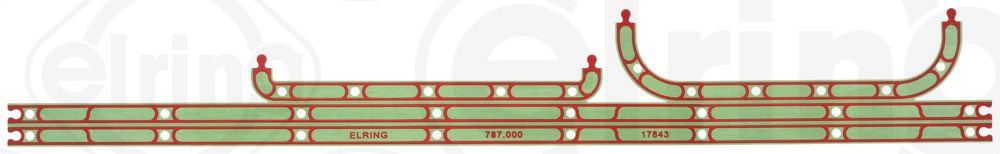 Garnitura baie ulei ELRING 787.000