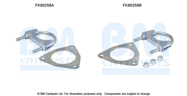 Zestaw montażowy, katalizator BM CATALYSTS FK80258