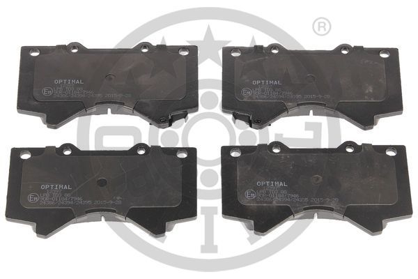 Zestaw klocków hamulcowych, hamulce tarczowe OPTIMAL BP-12397