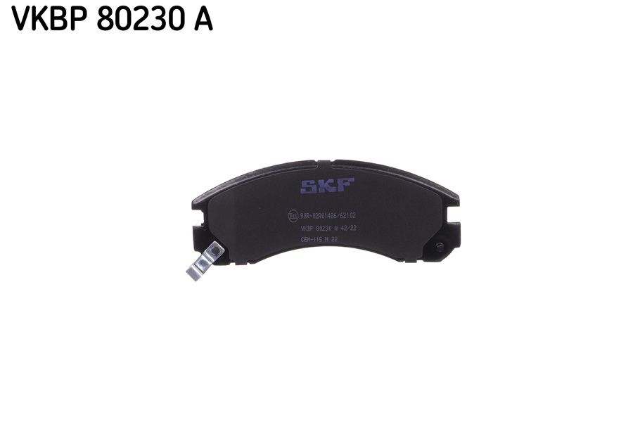 Sada brzdových platničiek kotúčovej brzdy SKF VKBP 80230 A