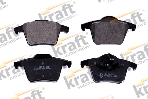 Sada brzdových destiček, kotoučová brzda KRAFT AUTOMOTIVE 6016370