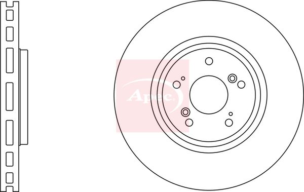 Apec - Front Brake Disc