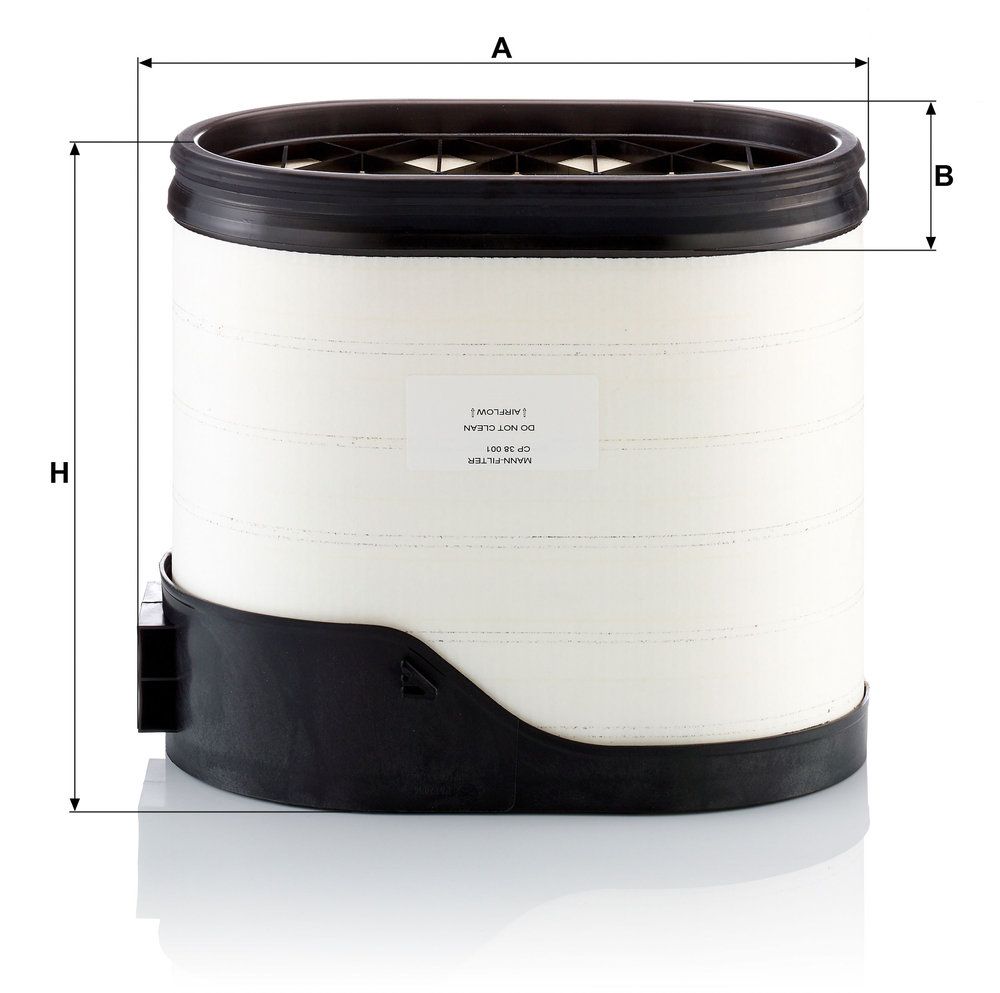 Levně Vzduchový filtr MANN-FILTER CP 38 001