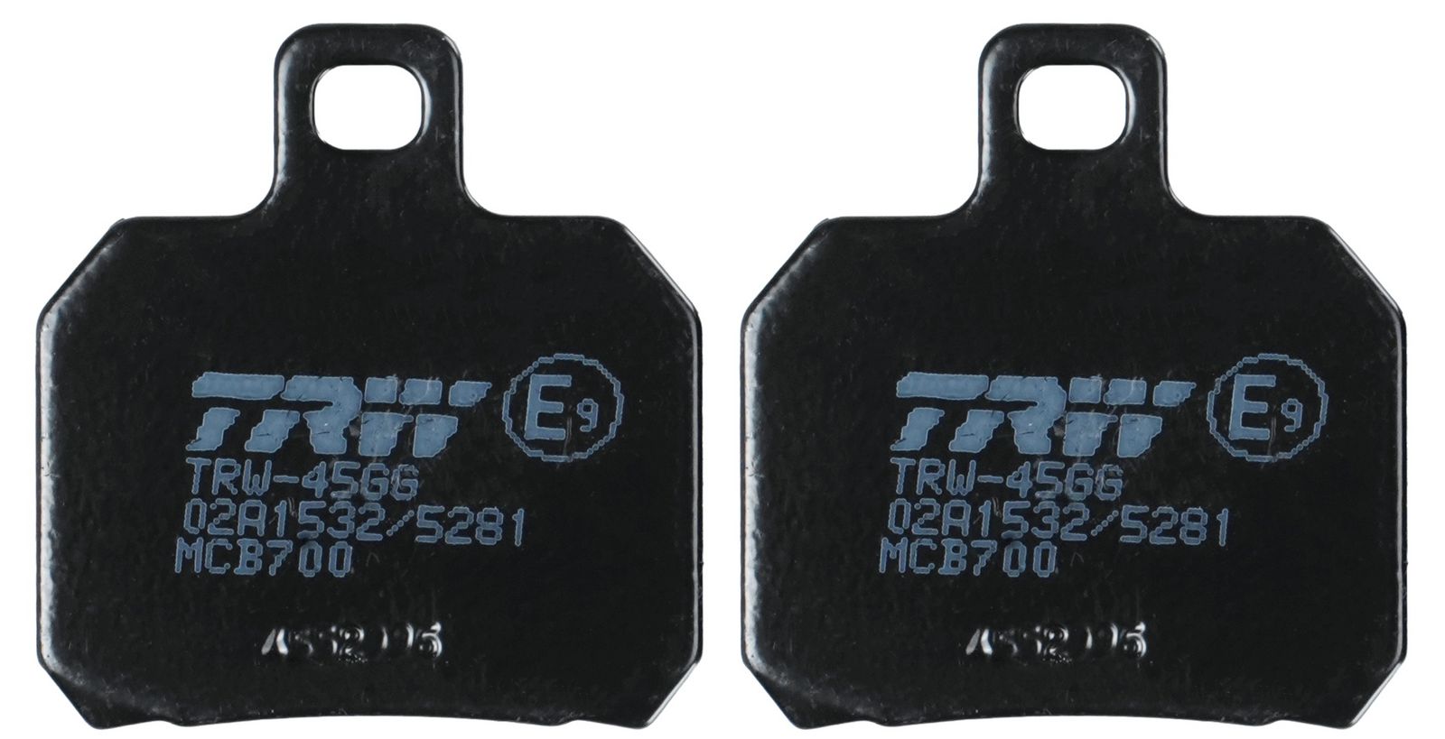 set placute frana,frana disc TRW Organic Allround MCB700