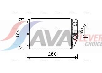 Теплообменник, отопление салона