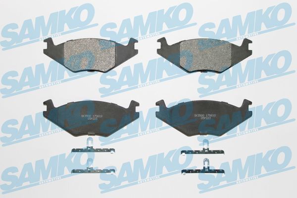 Sada brzdových destiček, kotoučová brzda SAMKO 5SP223