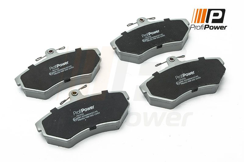 E-shop Sada brzdových platničiek kotúčovej brzdy ProfiPower 1B1032