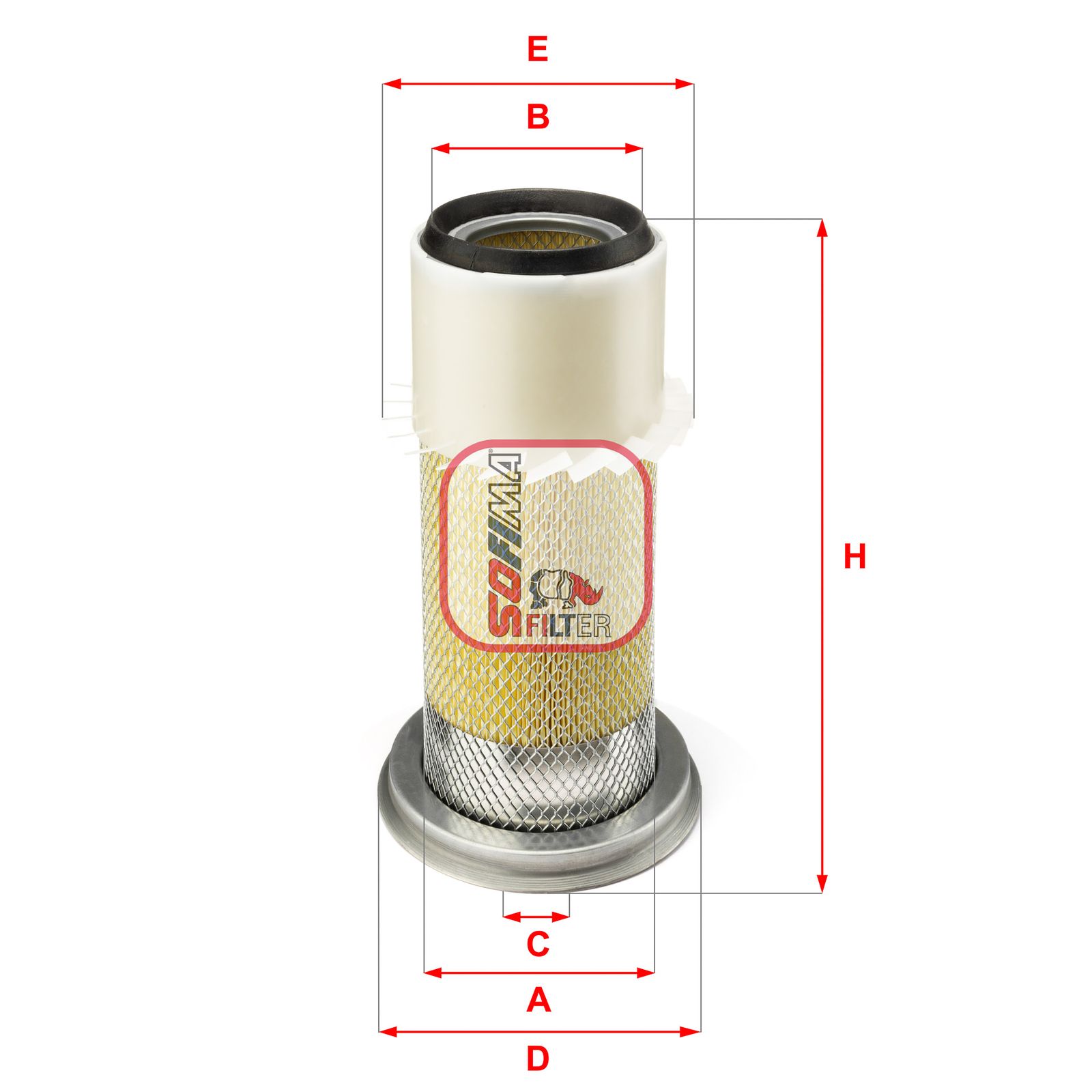 Filtru aer SOFIMA S 1850 A