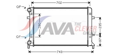 Радиатор, охлаждение двигателя