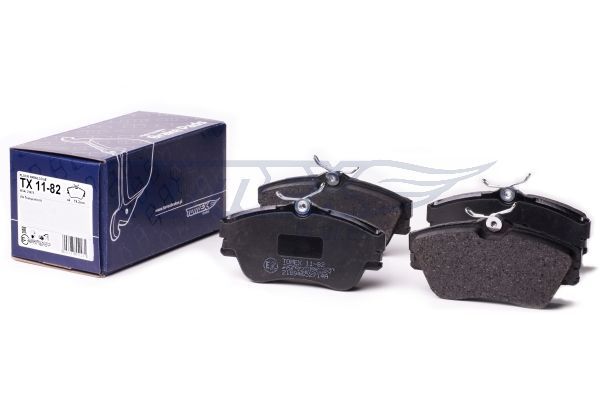 Levně Sada brzdových destiček, kotoučová brzda TOMEX Brakes 11-82
