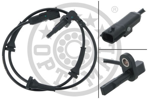 Czujnik, prędkość obrotowa koła OPTIMAL 06-S887