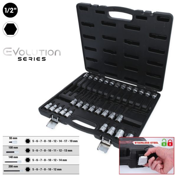 Set chei tubulare KS TOOLS 911.4510