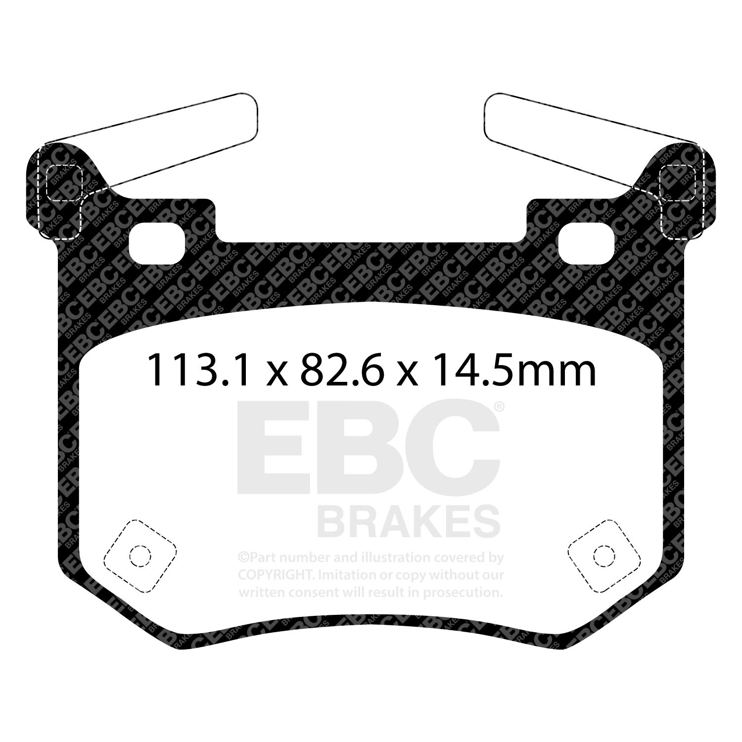 set placute frana,frana disc EBC Brakes DP42357R
