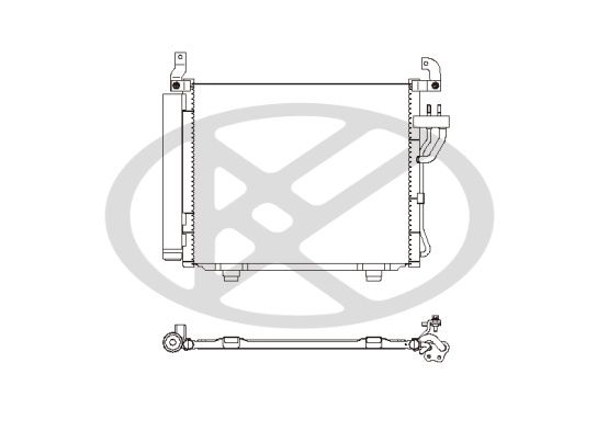 Condensator, climatizare KOYORAD CD810550