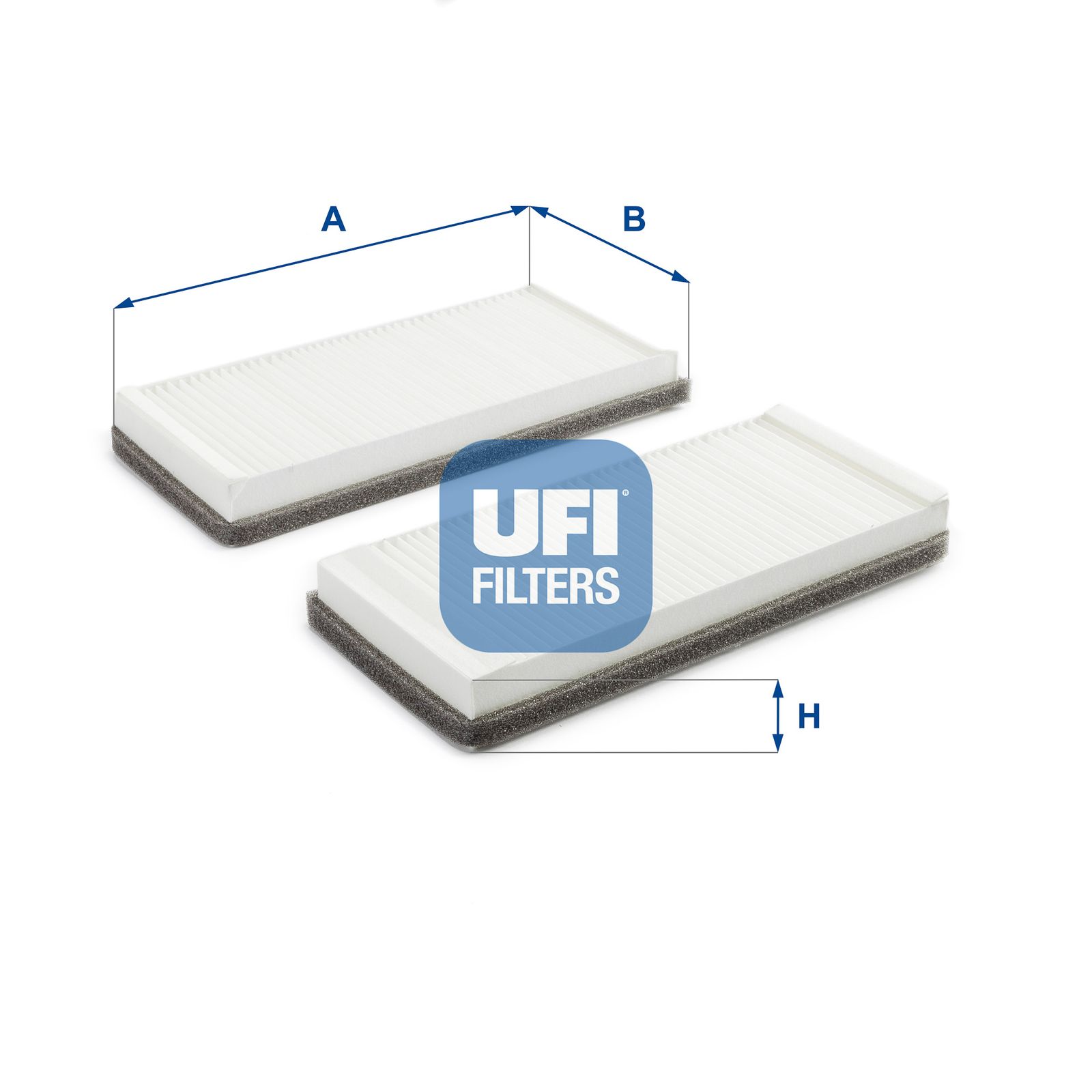 Filtr, vzduch v interiéru UFI 53.005.00