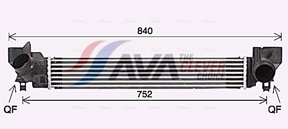 Kompressoriõhu radiaator