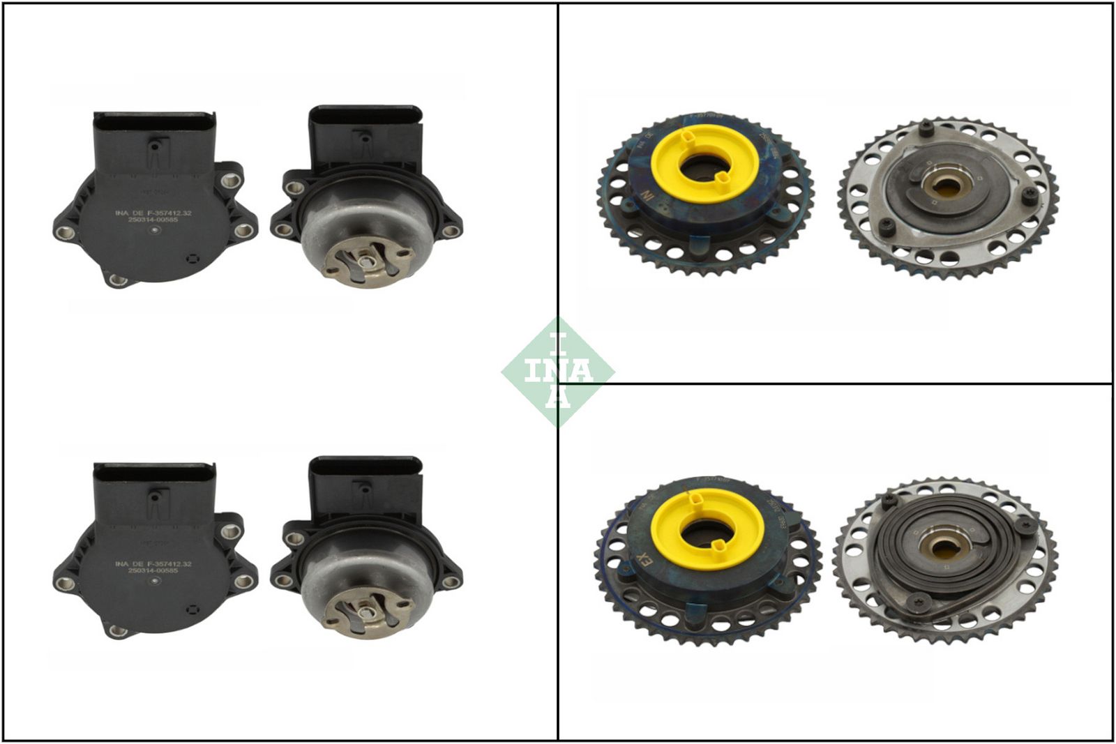 Set dispozitiv de ajustare a arborelui cu came Schaeffler INA 427 1346 40