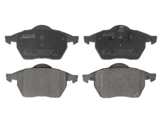 Zestaw klocków hamulcowych, hamulce tarczowe ABE C1W026ABE