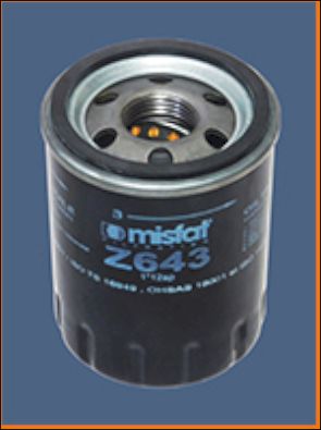 Filtr oleju MISFAT Z643