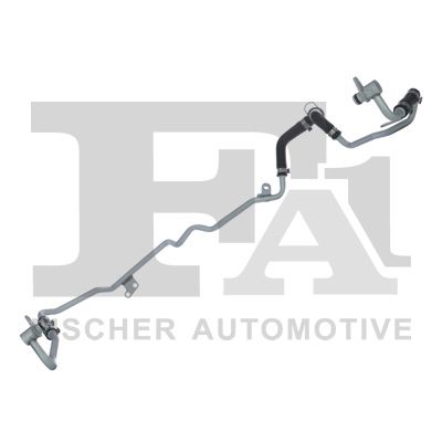 Трубка системы охлаждения, нагнетатель