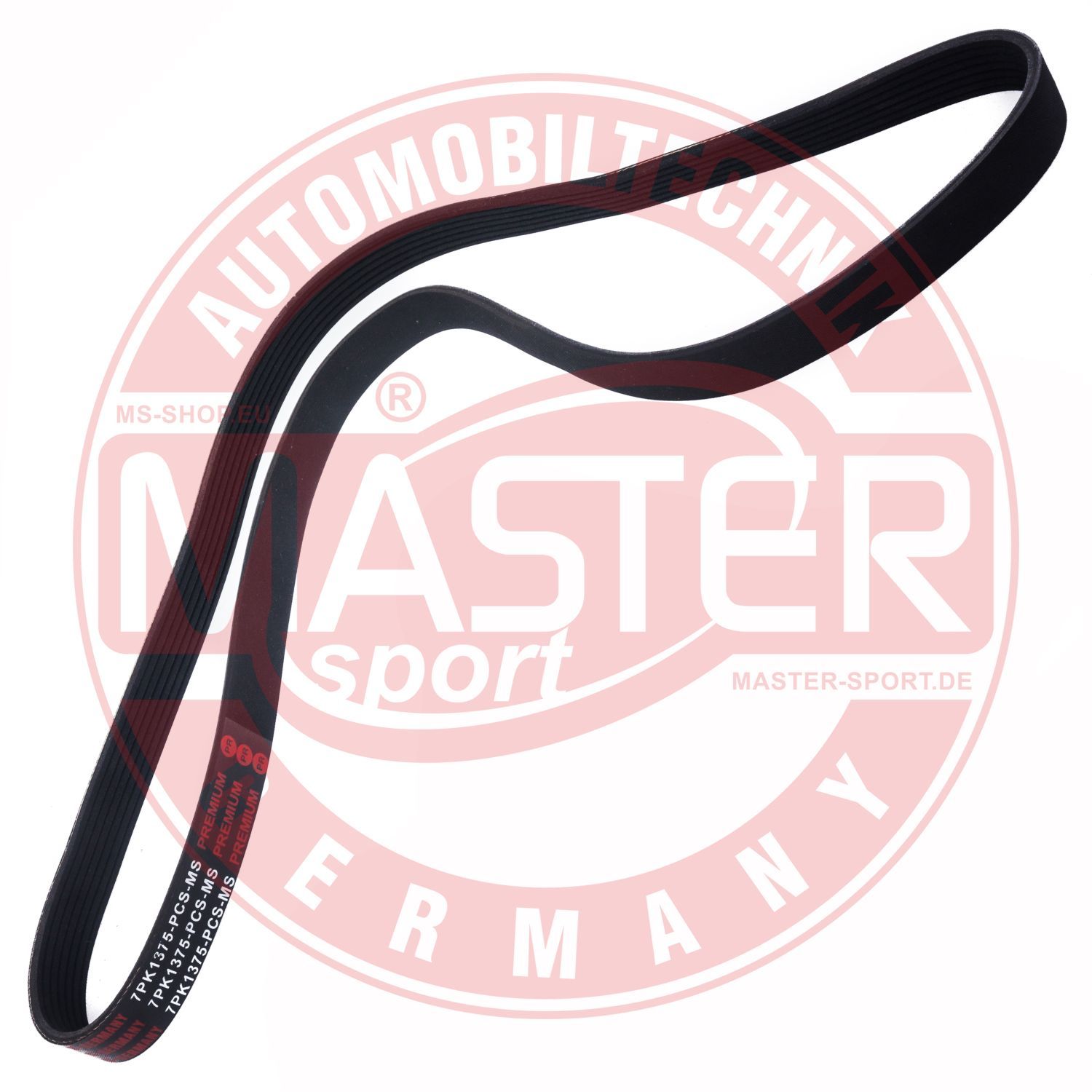Pasek klinowy wielorowkowy MASTER-SPORT GERMANY 7PK1375-PCS-MS