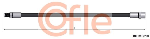 Przewód hamulcowy elastyczny COFLE 92.BH.ME010