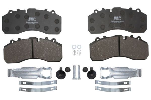 set placute frana,frana disc SBP 07-P29108