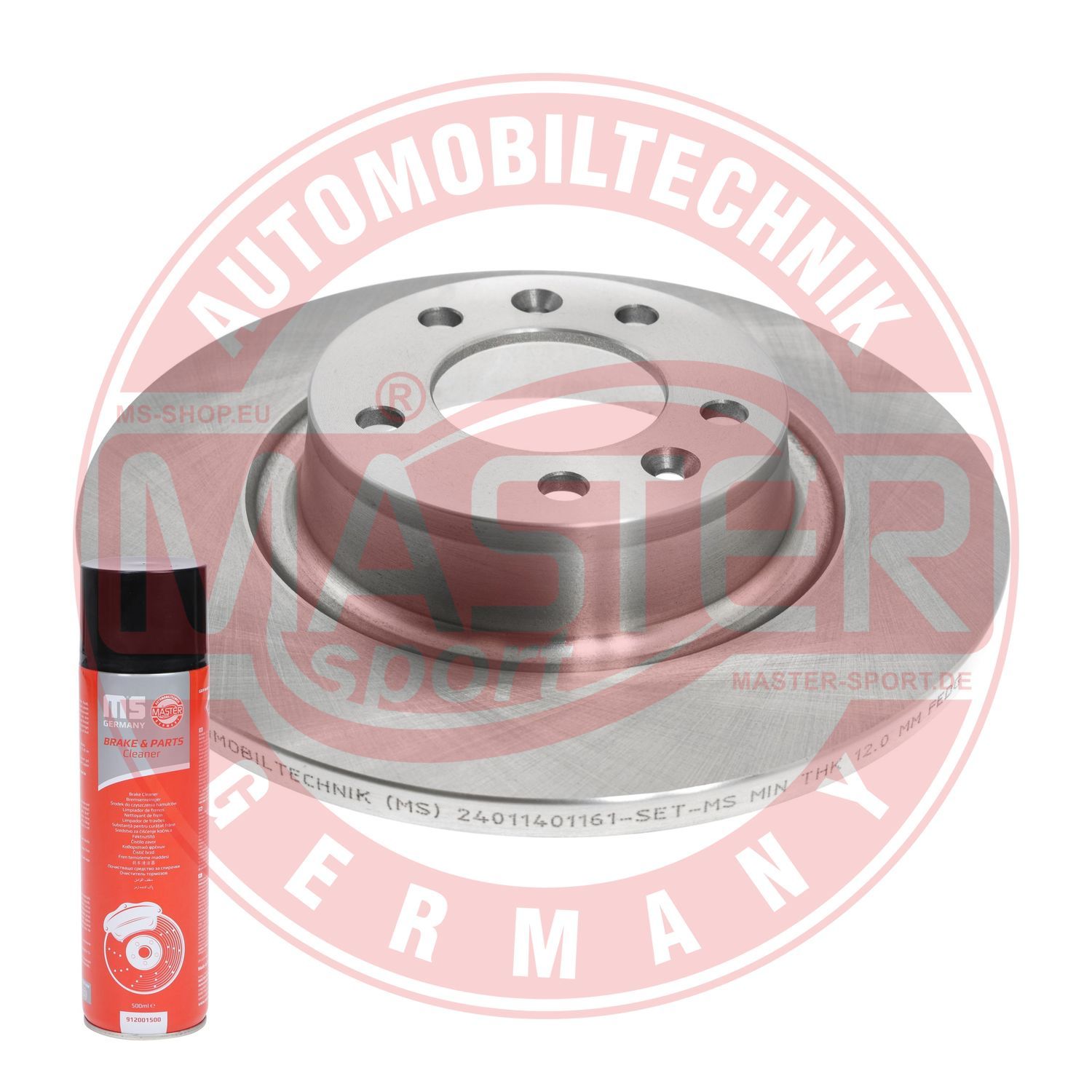 Tarcza hamulcowa MASTER-SPORT GERMANY 24011401161-PCS-MSP