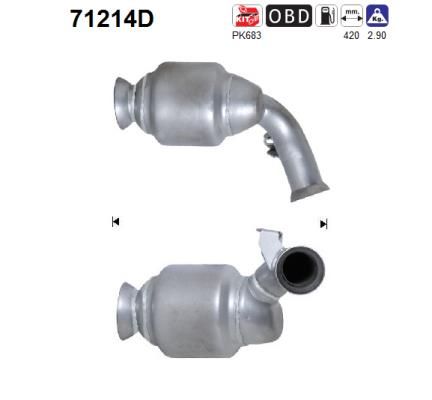 Katalizator AS 71214D