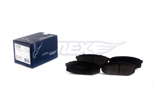 Levně Sada brzdových destiček, kotoučová brzda TOMEX Brakes 17-78