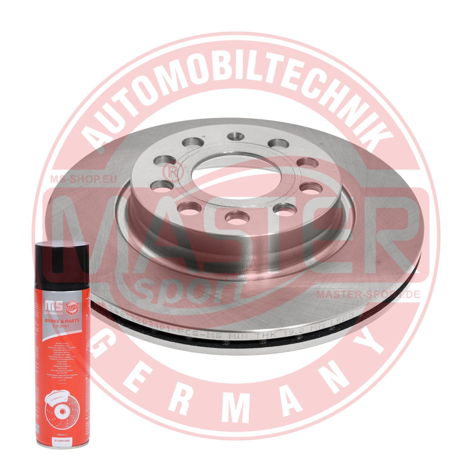 Tarcza hamulcowa MASTER-SPORT GERMANY 24012202101-PCS-MSP
