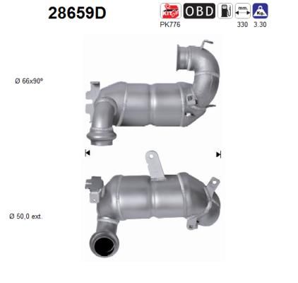 Katalizator AS 28659D