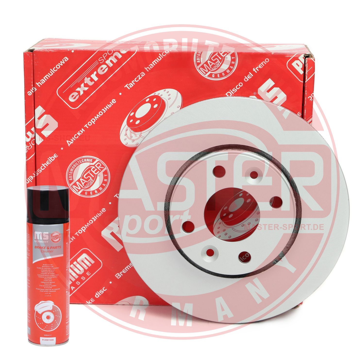 Tarcza hamulcowa MASTER-SPORT GERMANY 24012202701-PCS-MSP
