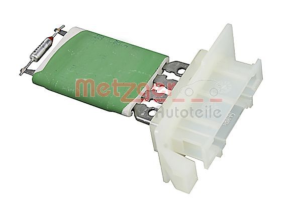 Opornik, wentylator wewnętrzny METZGER AUTOTEILE 0917400